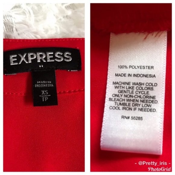 Express V-Neck Blouse - Picture 3 of 4